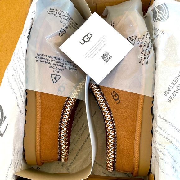 UGG - Tasman - CHESNUT - BRAND NEW - IN BOX - EU 38 - Women's Size 7 - Kids 6 - Picture 2 of 14